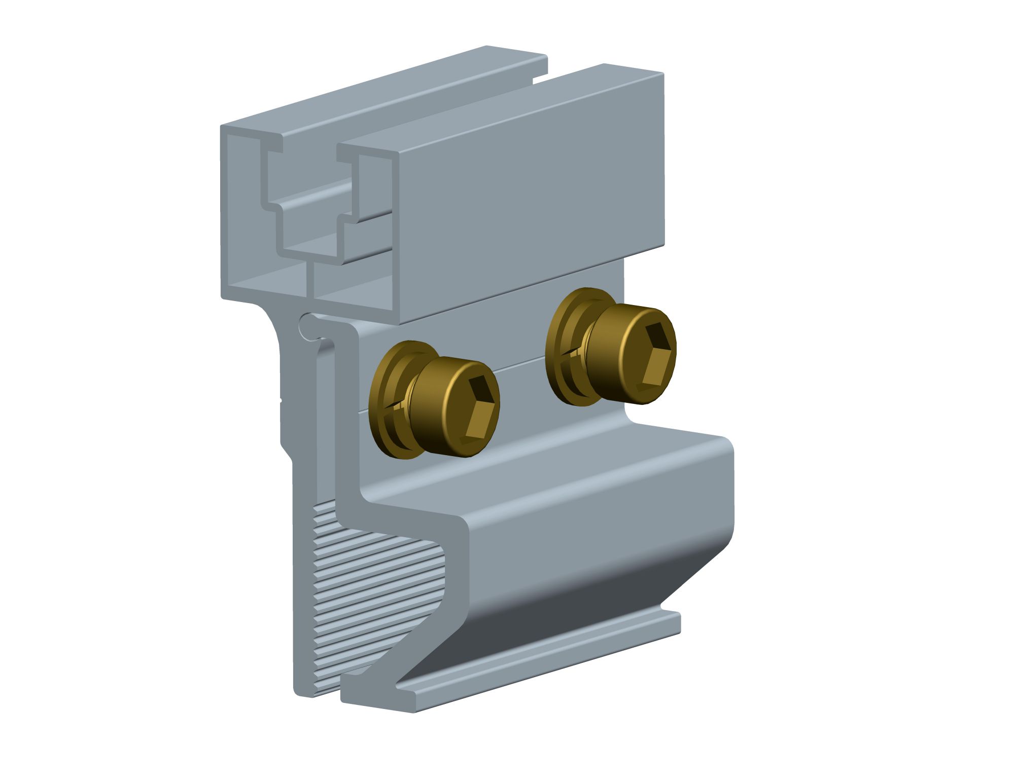 Ansolar standing seam roof clamp